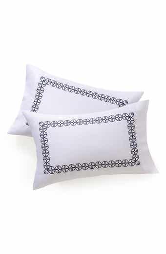 Engaged Embroidered Turkish Cotton Sham Set