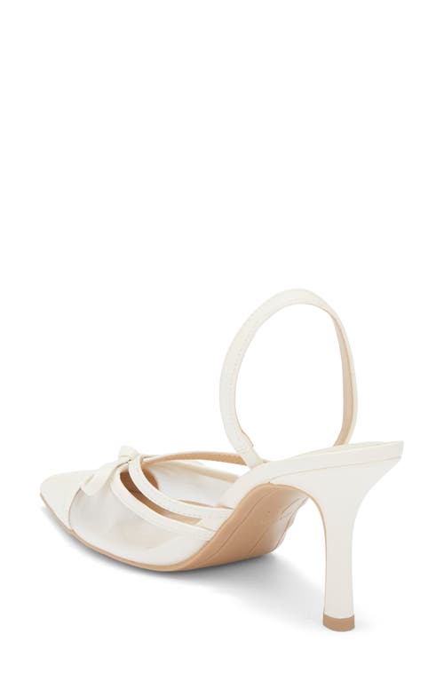 Dolce Vita Karine Slingback Pump In White