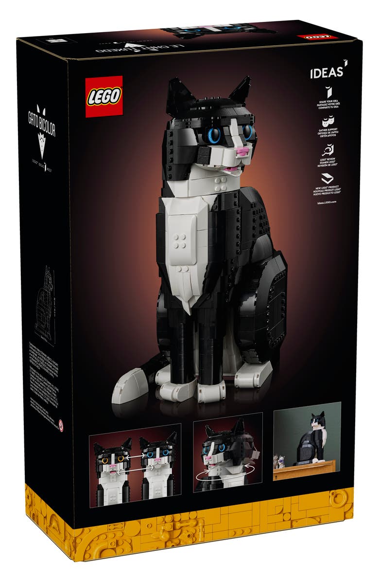 LEGO<sup>®</sup> 18+ Ideas Tuxedo Cat - 21349, Alternate, color, 