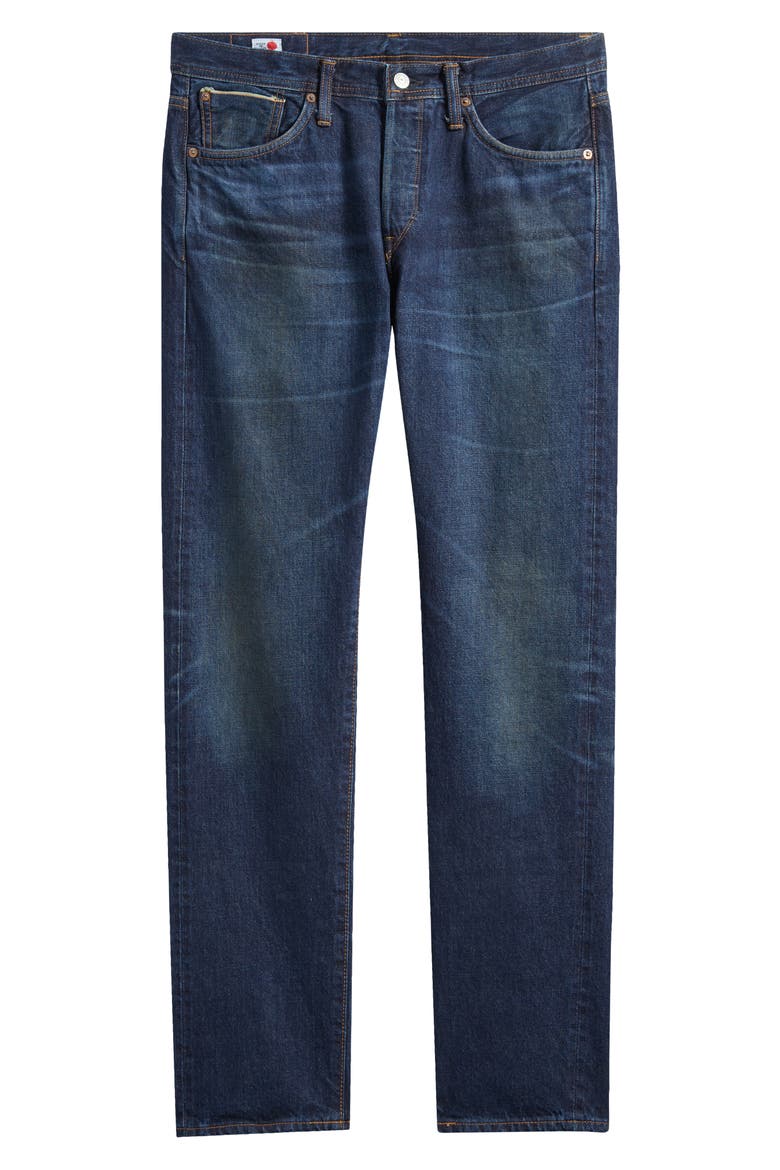 Regular Straight Leg Jeans, Alternate, color, DARK 90