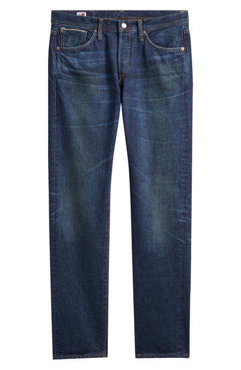 Regular Straight Leg Jeans (Dark 90)