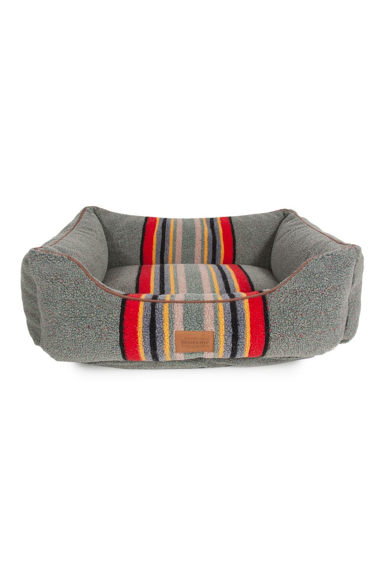 Kuddler Dog Bed, Alternate, color, HEATHER GREEN