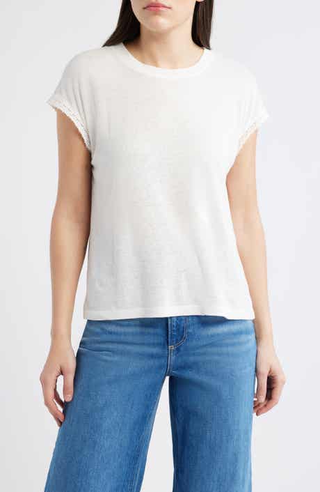 Crochet Cap Sleeve Tee