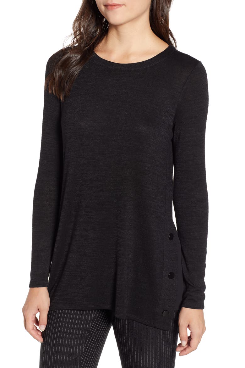 Every Occasion Button Side Top, Main, color, BLACK ONYX