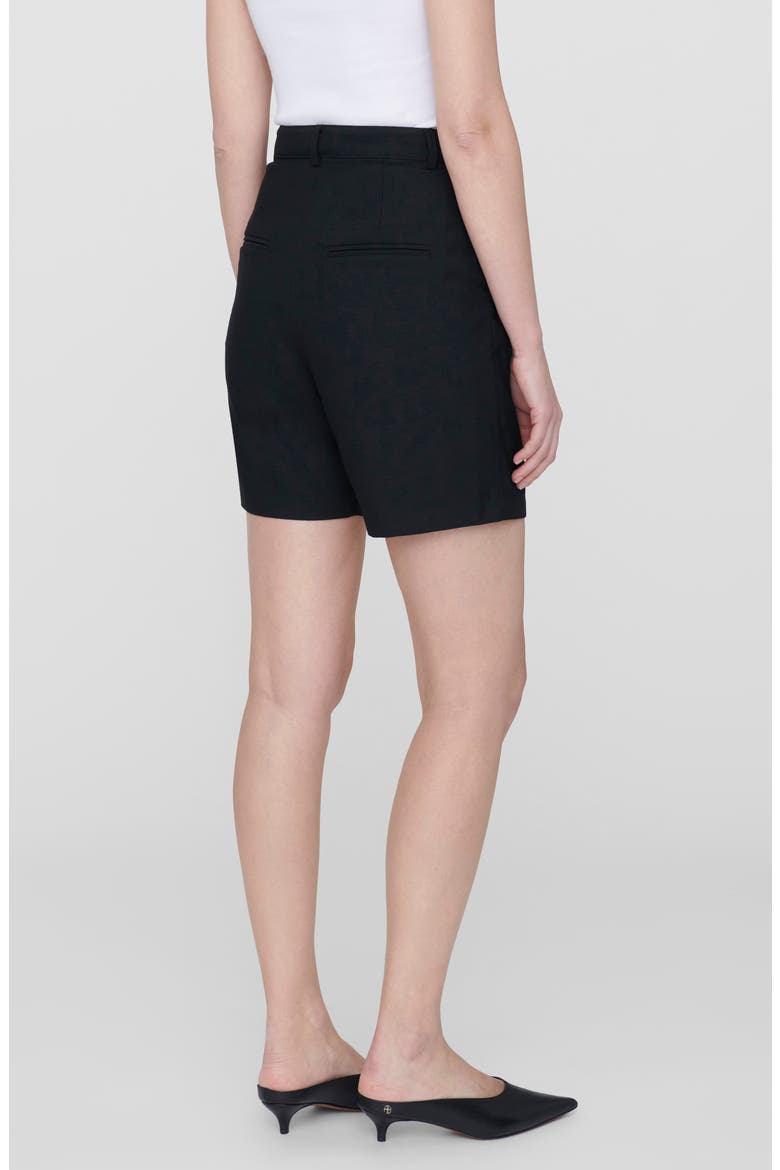 Carrie Tailored Shorts, Alternate, color, BLACK