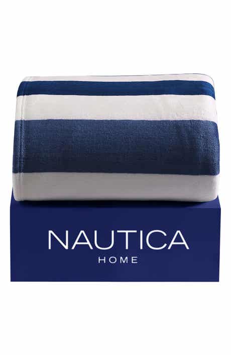 Nautica Awning Stripe Blanket