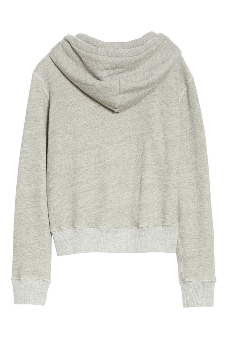Callie Women's Zip Hoodie, Alternate, color, HEATHER GREY