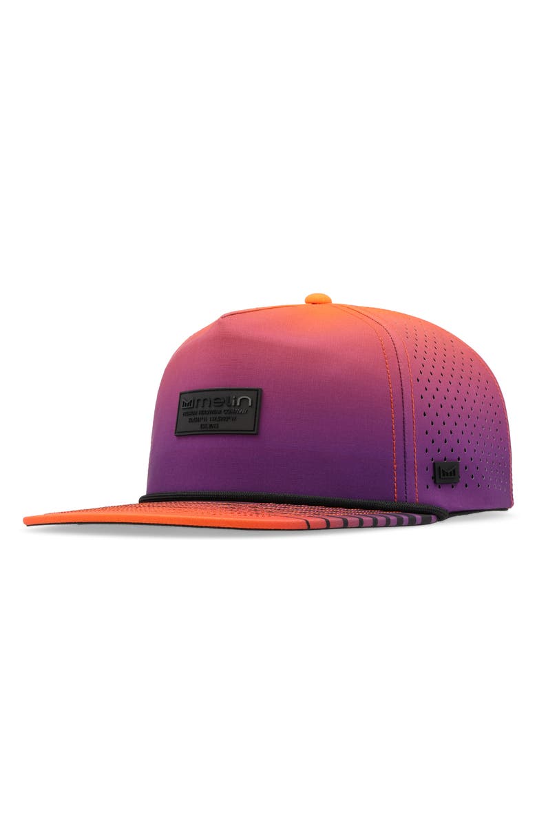Melin Coronado Sunset Wavez Hydro Snapback Ball Cap, Main, color, Sunset