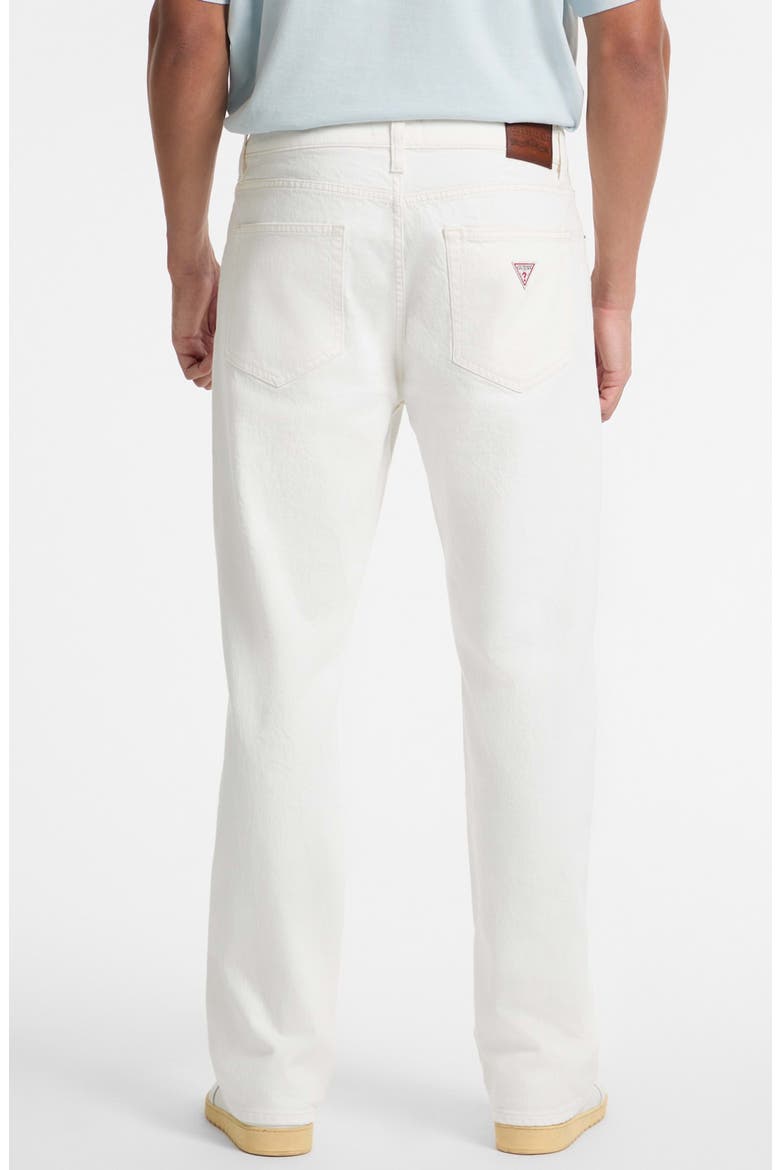 G18 Relaxed Fit Jeans, Alternate, color, WHITE