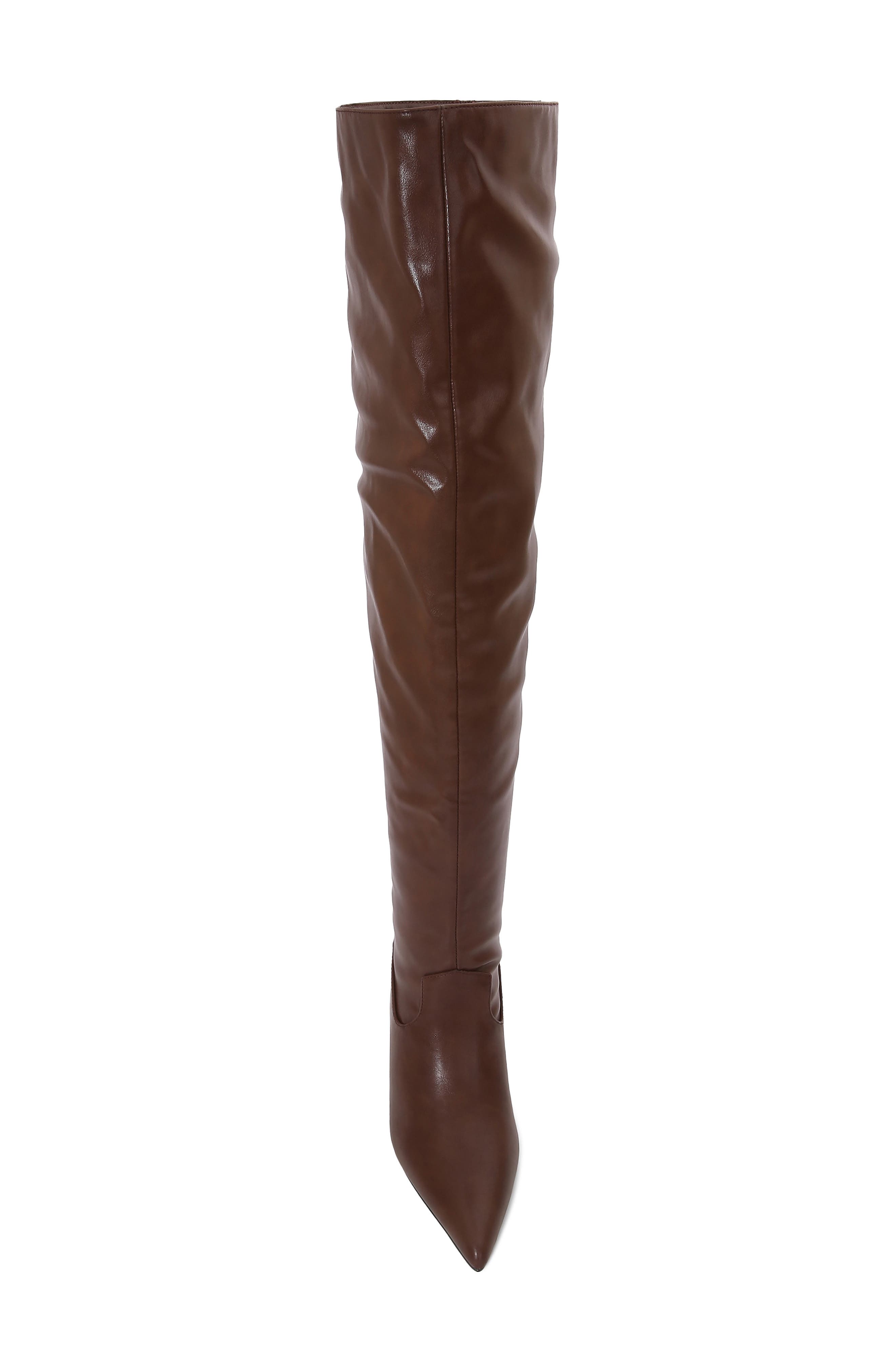 Becka Over the Knee Boot, Alternate, color, BROWN