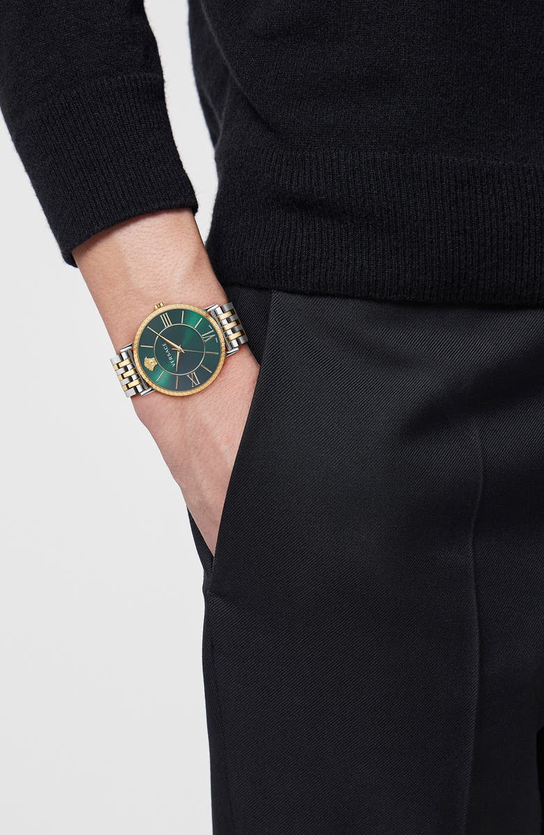 Versace V-Eternal Bracelet Watch, 44mm, Alternate, color, 