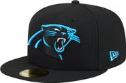 New Era Men's New Era Black Carolina Panthers 59FIFTY Fitted Hat