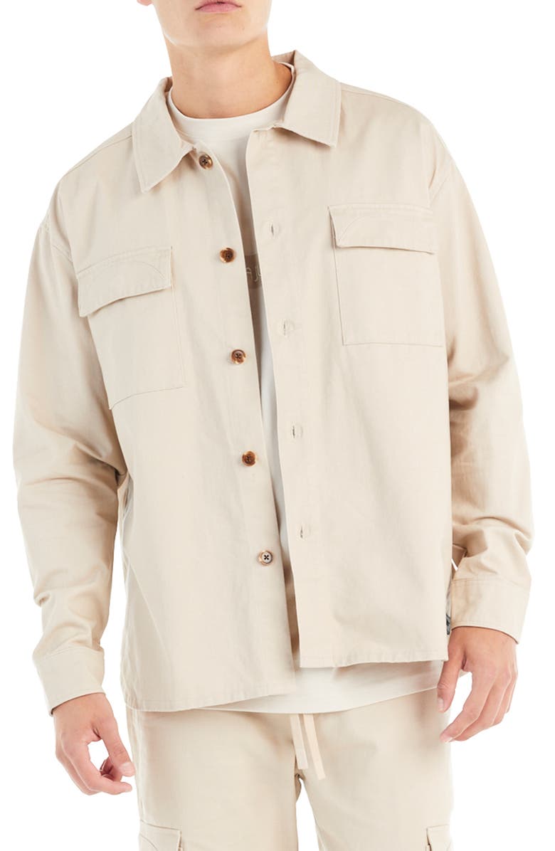 NANA JUDY Dover Oversize Shirt Jacket, Alternate, color, 
