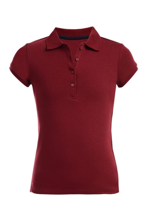 Short Sleeve Uniform Polo (Big Girls)