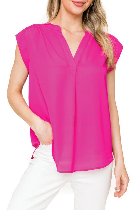 Cap Sleeve Blouse