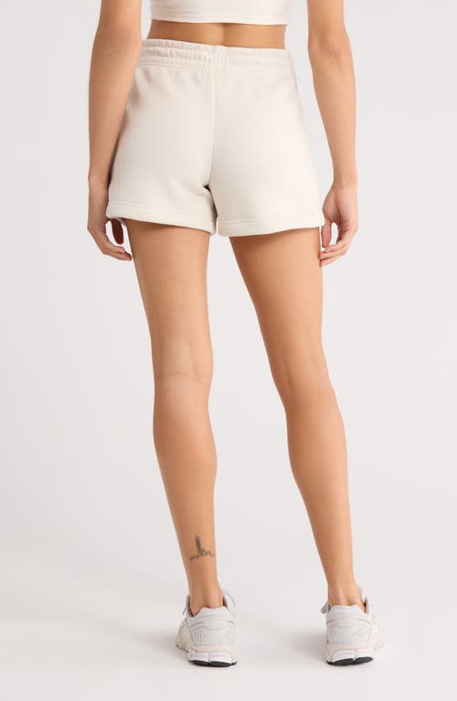 Nike Sportswear Phoenix Fleece Mid-rise 4-inch Shorts In White