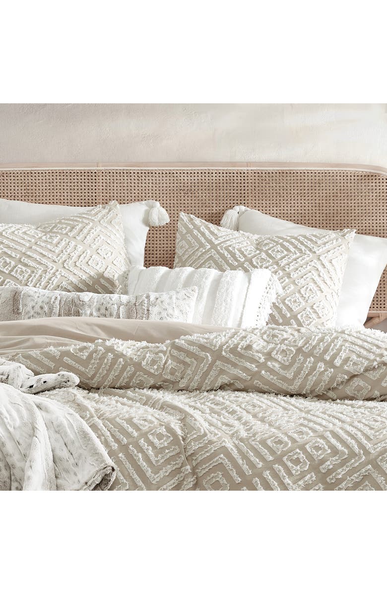 CHF INDUSTRIES Clipped Diamond Comforter & Sham Set, Alternate, color, 