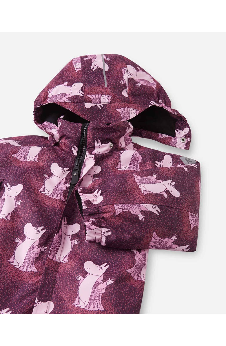 Reima Tec winter overall, Moomin Lyster, Alternate, color, Deep Purple