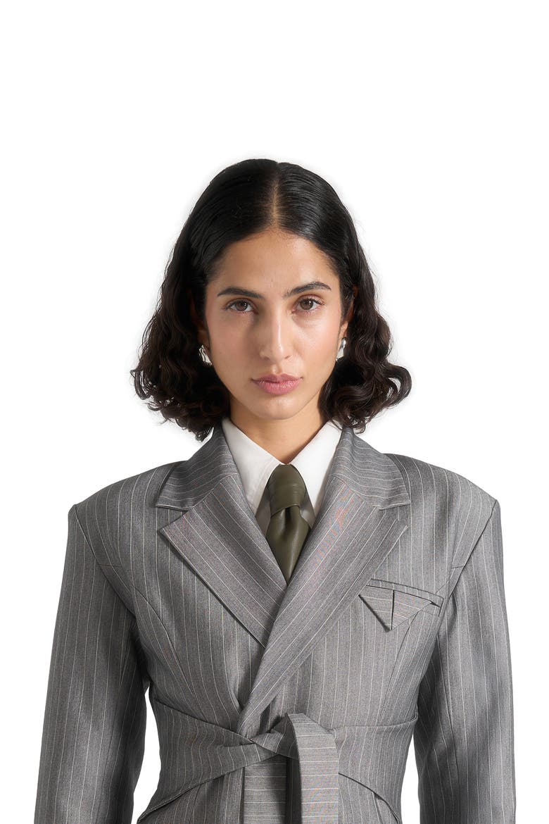 Ash Leather Tie, Alternate, color, Dark Sage