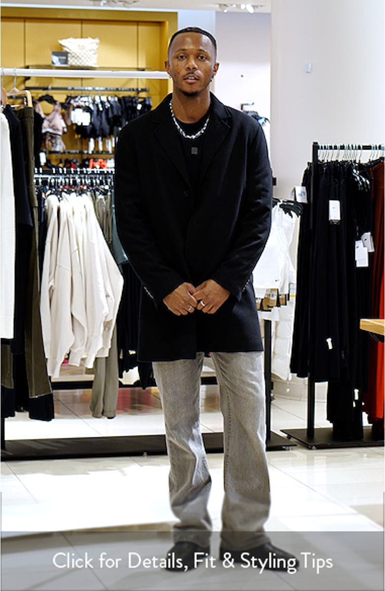 Quilted Lining Wool Blend Coat, sales video thumbnail