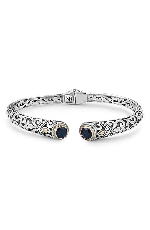 Bali Design Tipped Bangle