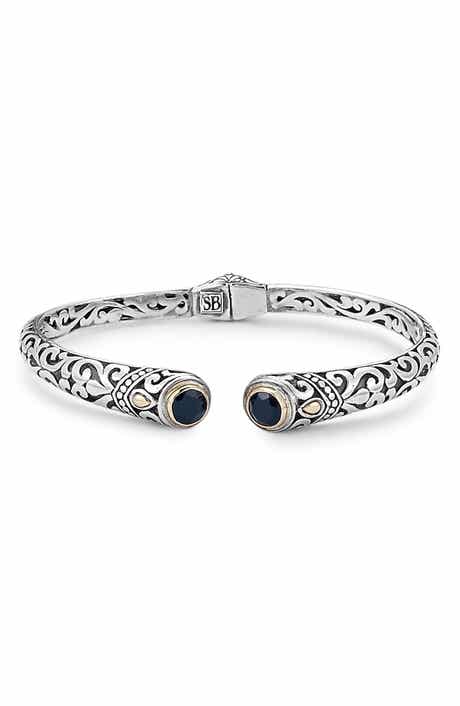 SAMUEL B. Bali Design Tipped Bangle