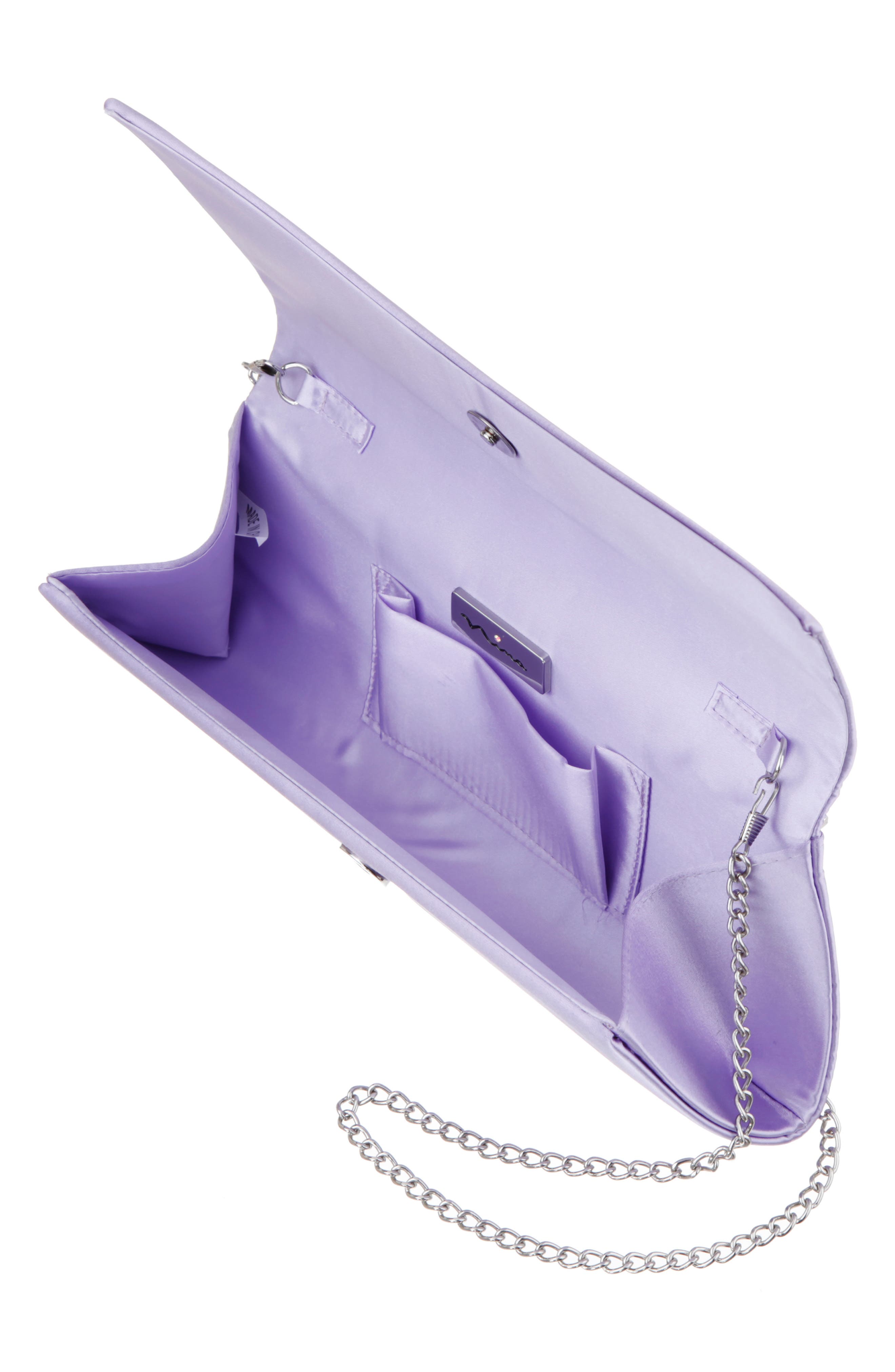 Zoey Clutch, Alternate, color, ROYAL LILAC