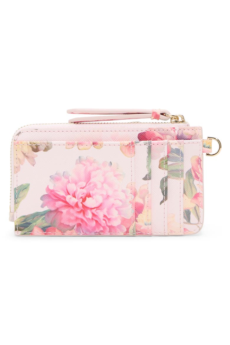Lulu Faux Leather Wallet, Alternate, color, FLORAL