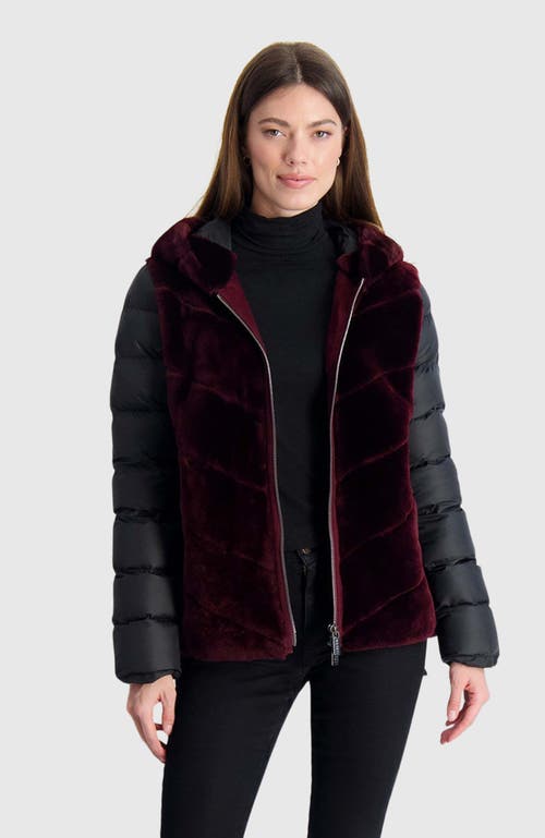 Gorski Shearling Lamb Parka, Quilted Features In Multi