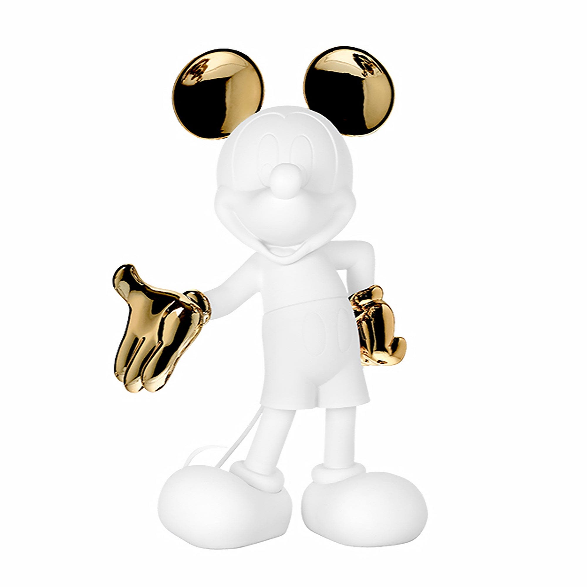 Gold / White