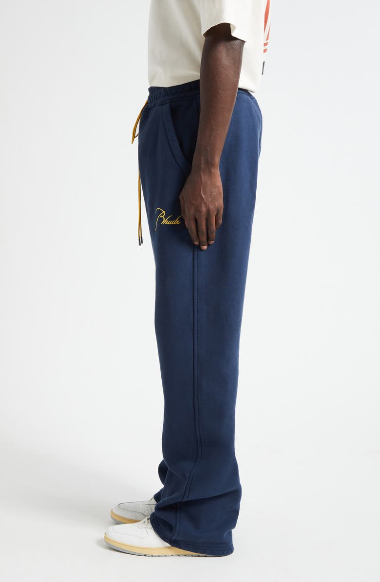 Rhude Classic French Terry Sweatpants, Alternate, color, 