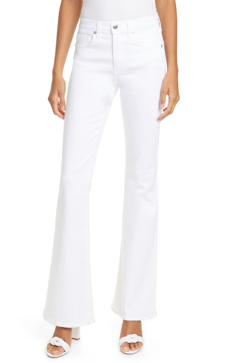Veronica Beard Beverly High Waist Skinny Flare Jeans, Main, color, 