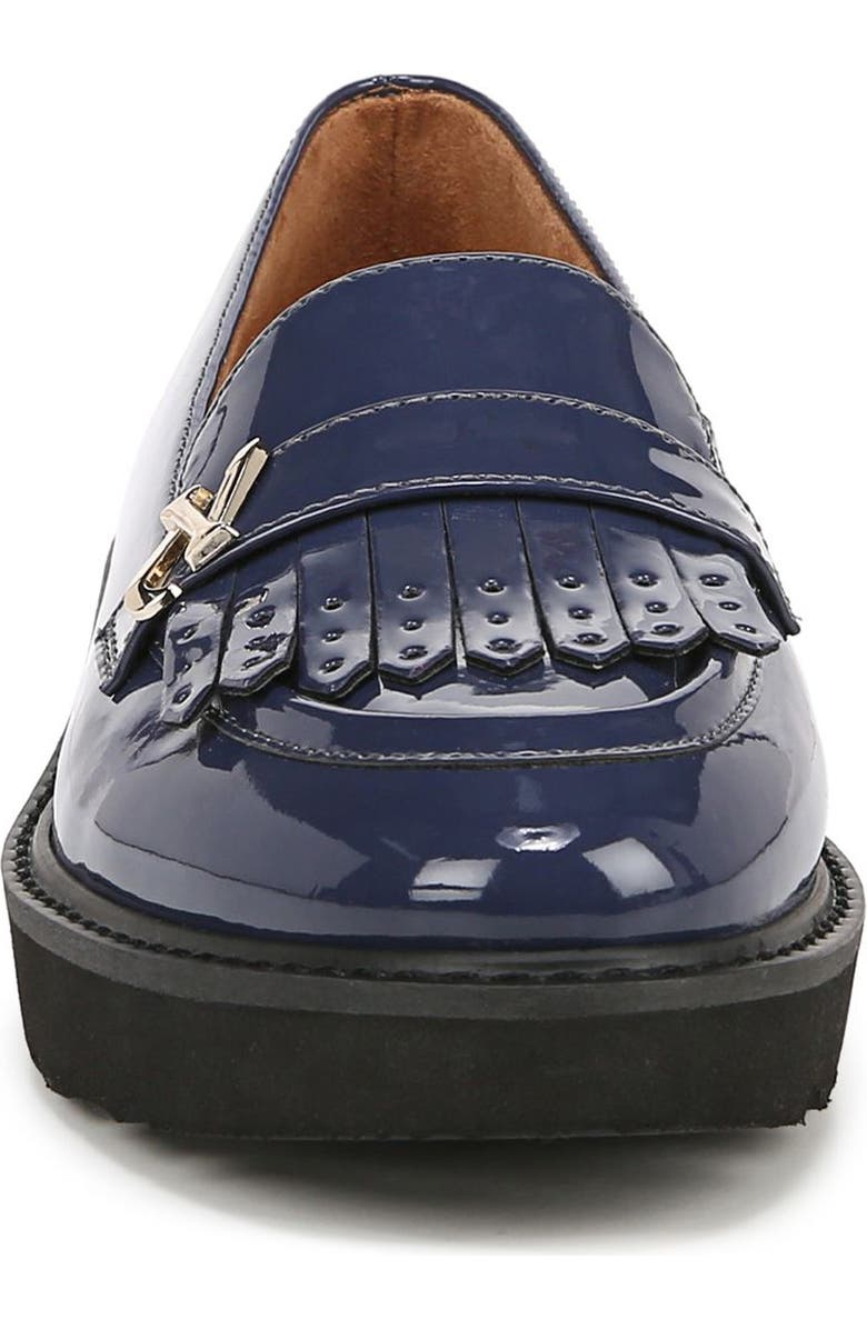 Naturalizer Expert Kilted Platform Loafer - Wide Width Available, Alternate, color, Midnight Blue