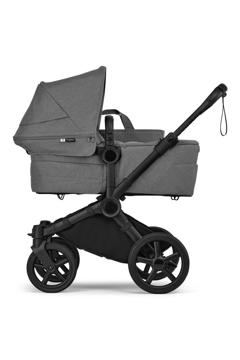 Donkey 6 Single-to-Double Stroller with Bassinet, Alternate, color, MOON GREY
