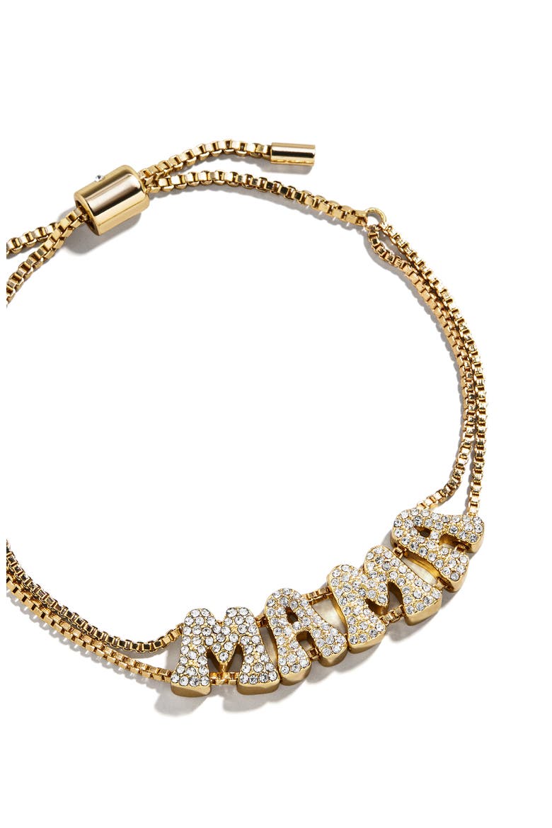 Made for Mama Slider Bracelet, Alternate, color, CLEAR