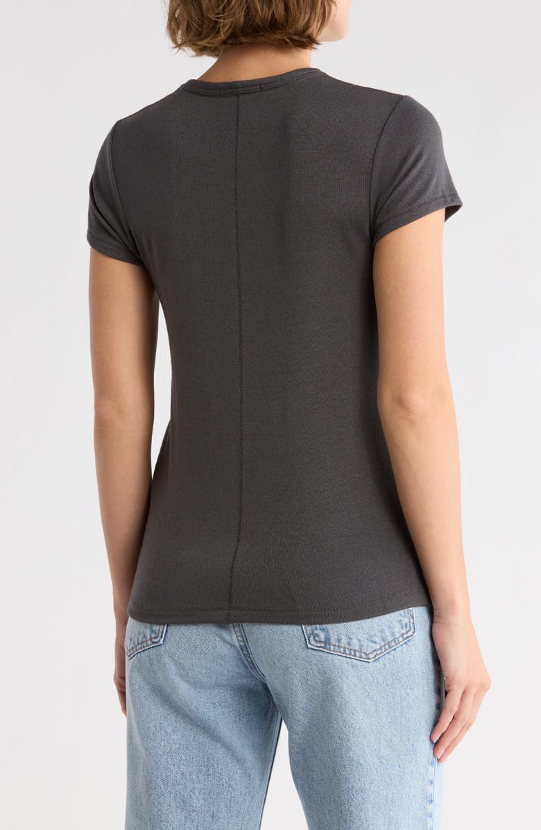 rag & bone Lea T-Shirt, Alternate, color, Dark Grey