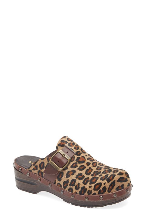 Yuna Genuine Calf Hair Clog (Women)