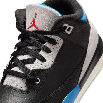 Kids' Jordan 3 Retro Basketball Sneaker