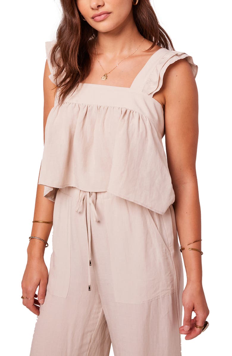 B.O.G. Collective Madeline Sleeveless Crop Top, Main, color, 