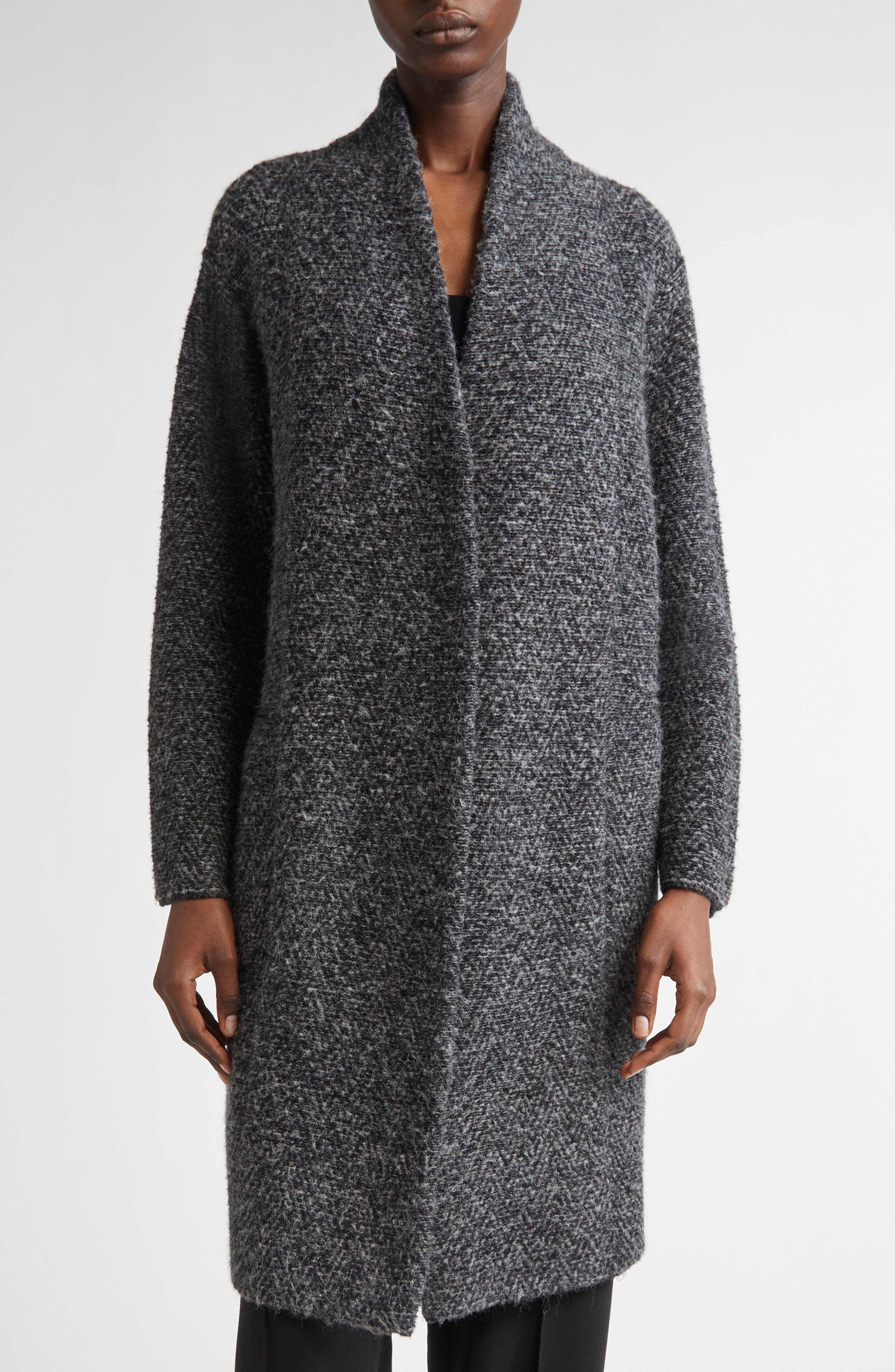 Vince Bouclé Cardigan Coat