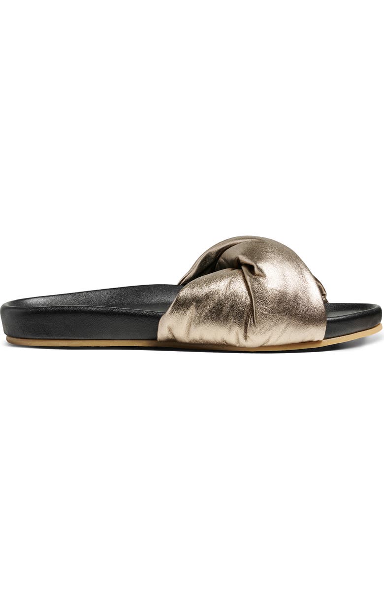 Beek Tesia Slide Sandal, Alternate, color, Bronze/ Black