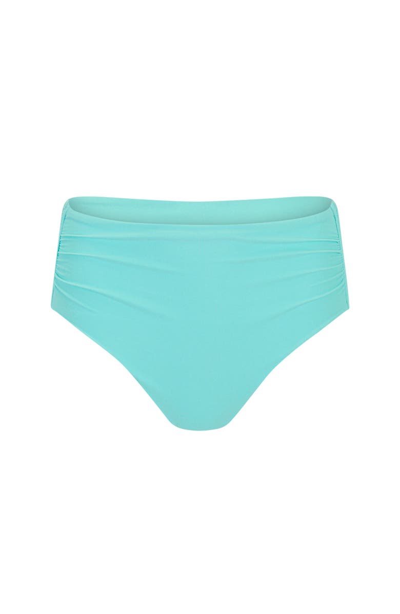 Adore Me Marseille Swimwear High-Waist Bikini Bottom, Alternate, color, Medium Blue