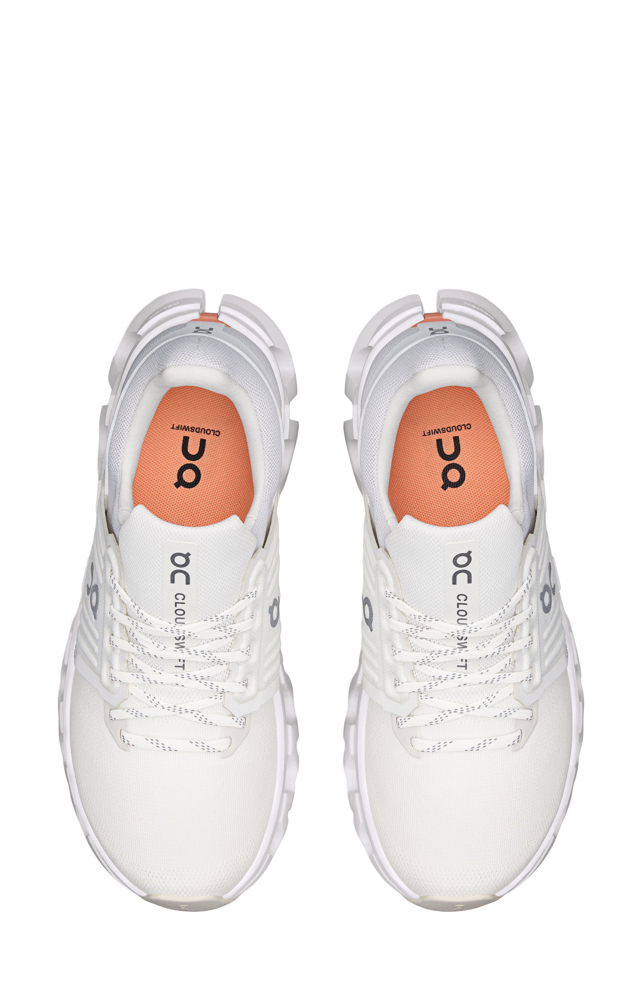 Cloudswift 4 AD Running Shoe, Alternate, color, WHITE/ SUNSTONE