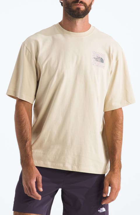 Sun Oversize Cotton Graphic T-Shirt