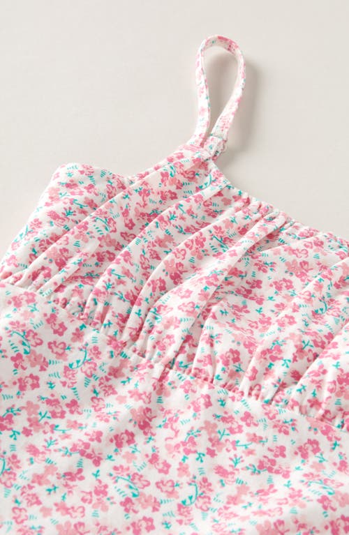 Nordstrom Kids' Floral Gathered Camisole