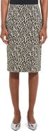 Theory Bristol Print Pencil Skirt