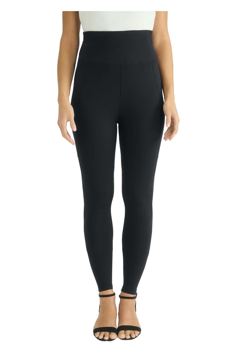 Jessica London Everwear Pocket Legging, Main, color, Black