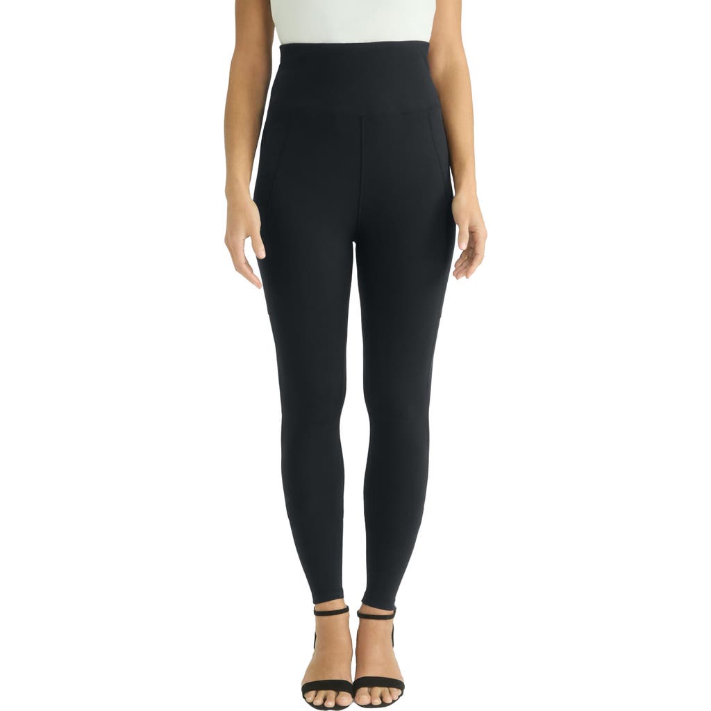 Jessica London Everwear Pocket Legging In Black