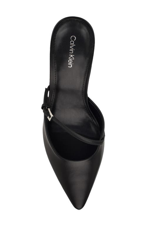 CALVIN KLEIN CALVIN KLEIN JANSY POINTED TOE MULE
