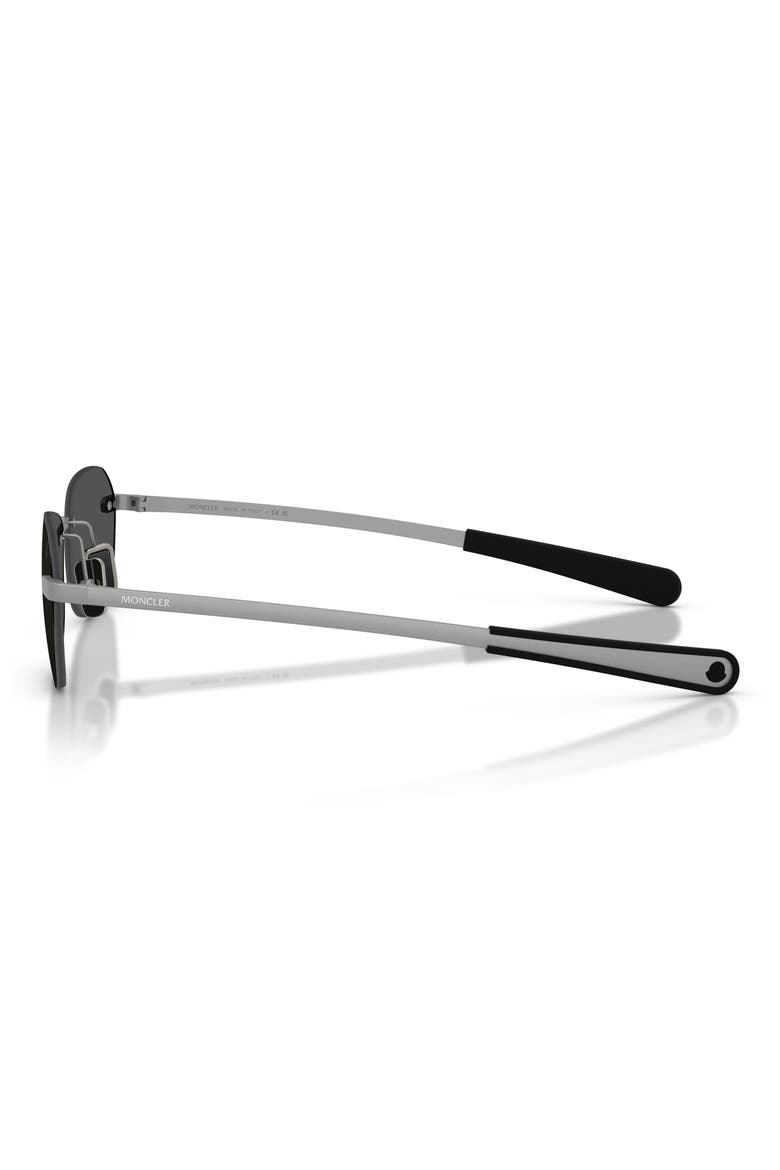 Orris 55mm Irregular Sunglasses, Alternate, color, MATTE FROZEN / SOLID GREY